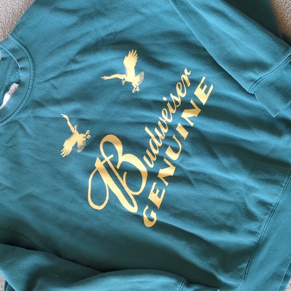 PacSun Other - 🍋✨RARE PacSun x Budweiser vintage style sweatshirt size L